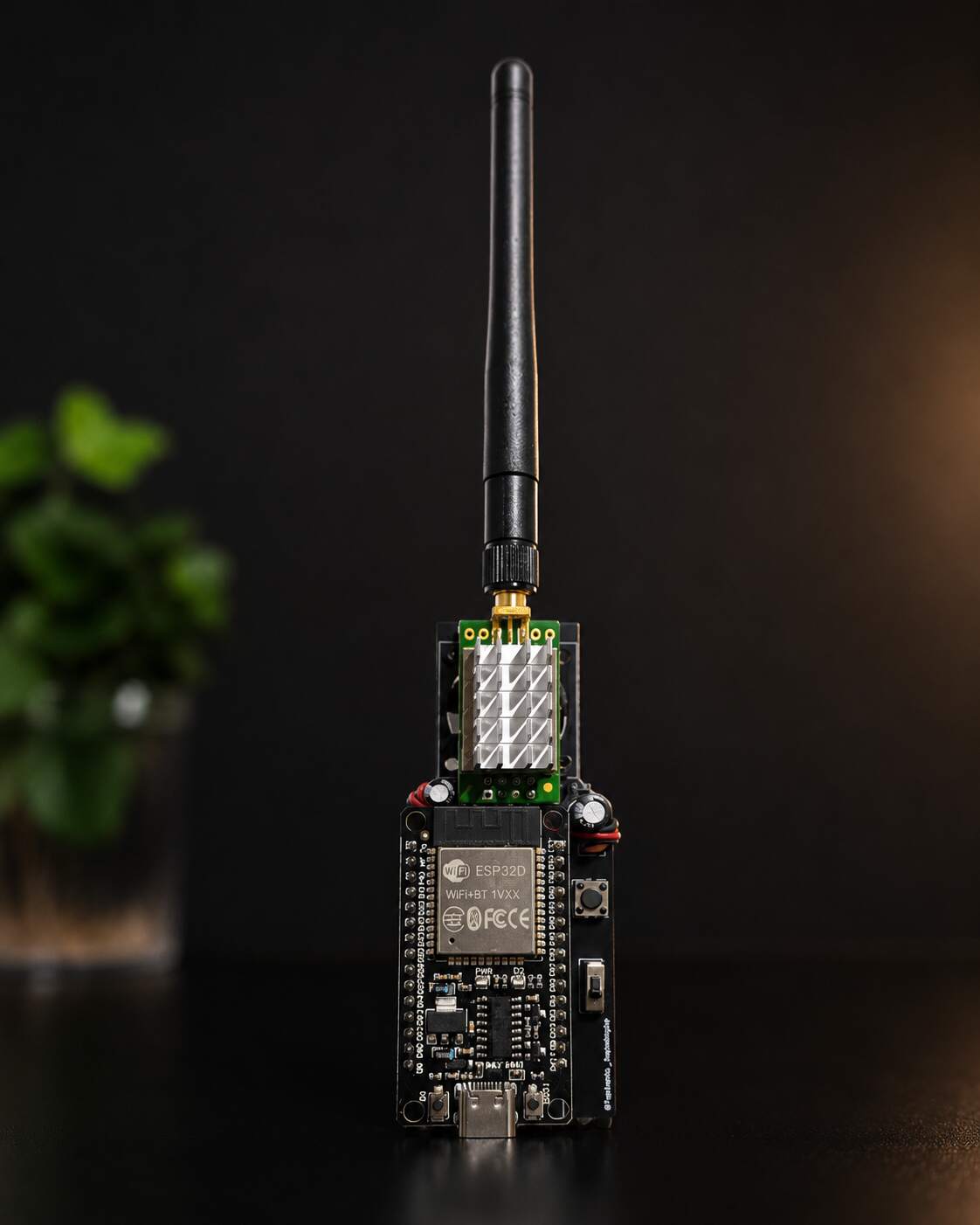 Kit esp32 + NRF24 com Fan e discipador